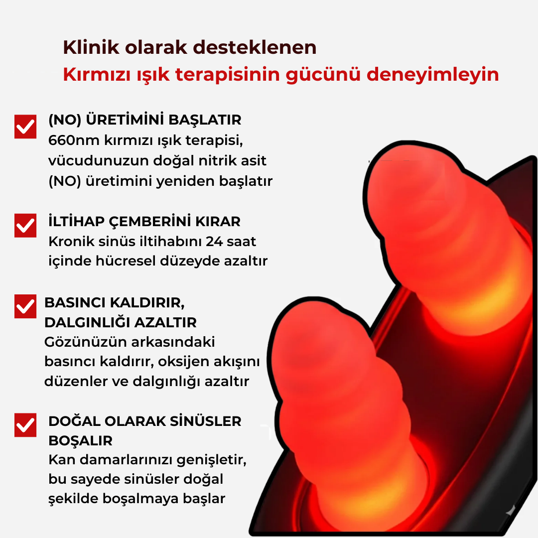 Arvela™ Kırmızı Işık Tedavi Cihazı